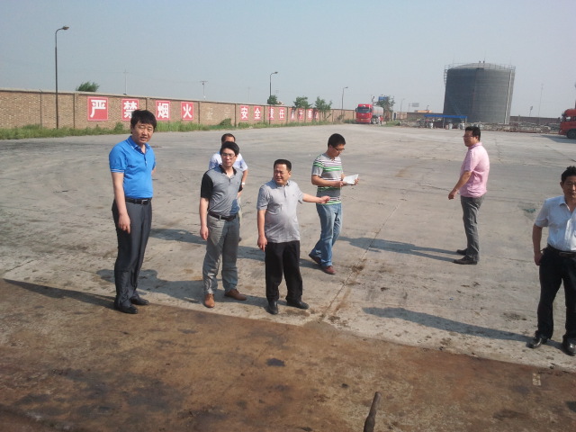 華潤瀝青、華辰石油聯(lián)合進(jìn)行安全大檢查